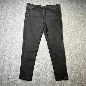 Democracy Jeans Womens 12 Black Skinny Ab Technology Stretch Denim